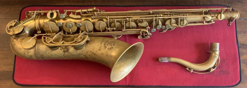 Saxophone Ténor Cannonball Vintage Reborn Laiton non verni
