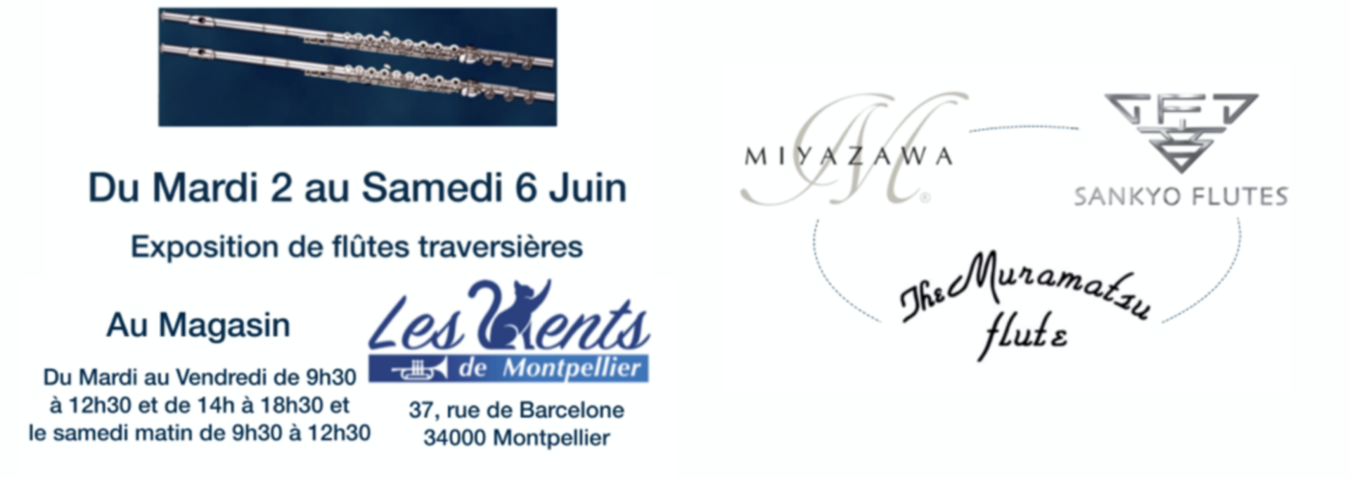 EXPOSITION DE FLUTES TRAVERSIERES